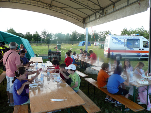Cena al Campo Base