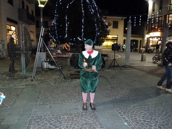 Olaf l'elfo, aiutante di Babbo Natale