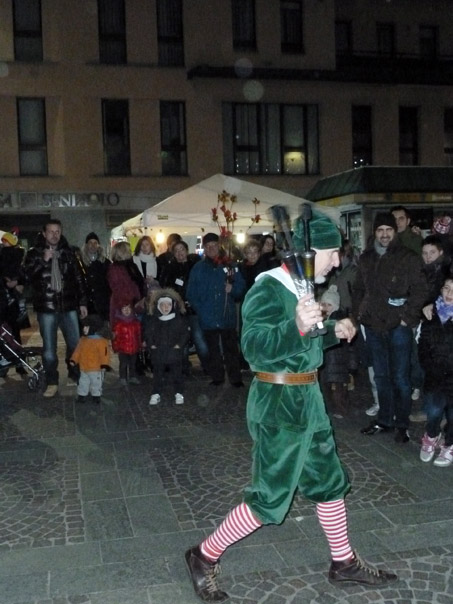 Olaf l'elfo, aiutante di Babbo Natale