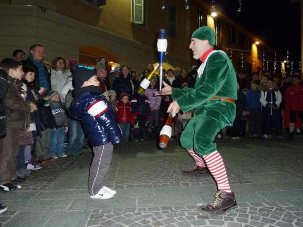 Olaf l'elfo, aiutante di Babbo Natale