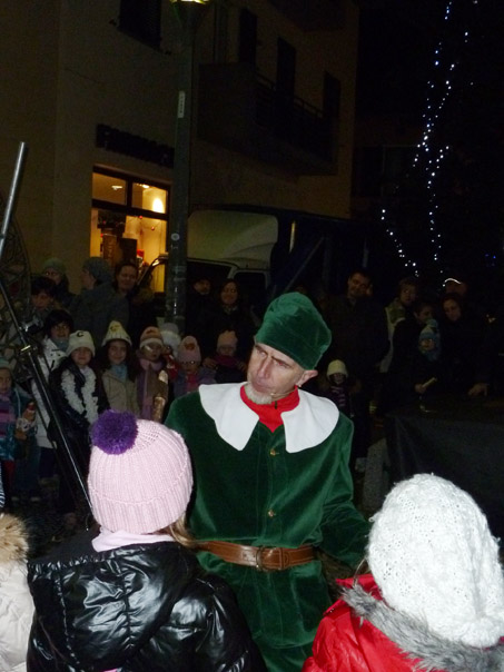 Olaf l'elfo, aiutante di Babbo Natale