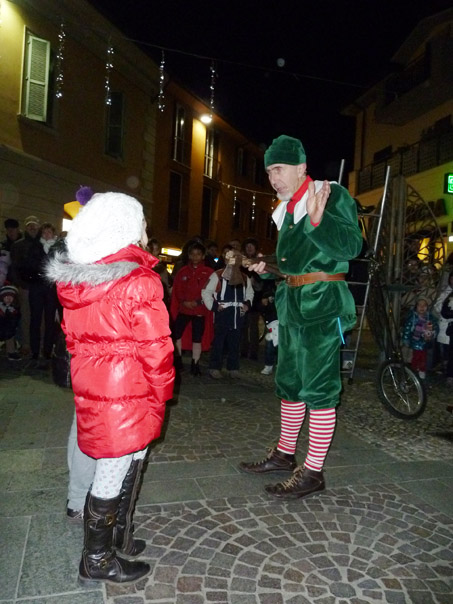 Olaf l'elfo, aiutante di Babbo Natale