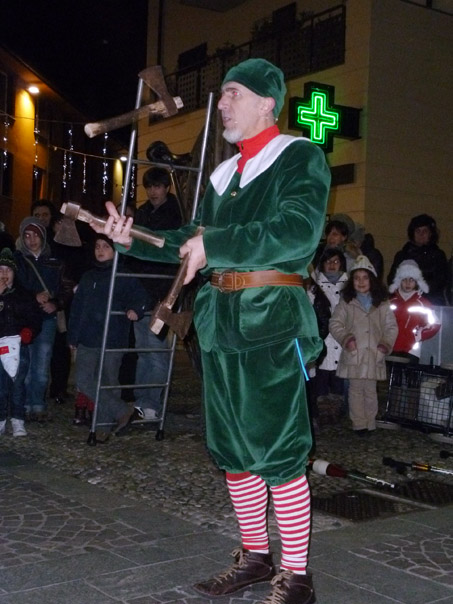Olaf l'elfo, aiutante di Babbo Natale