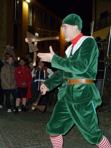 Olaf l'elfo, aiutante di Babbo Natale