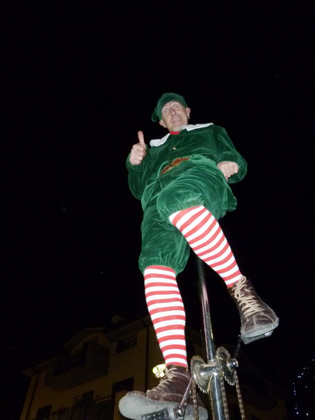 Olaf l'elfo, aiutante di Babbo Natale