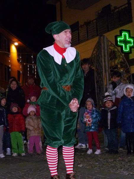 Olaf l'elfo, aiutante di Babbo Natale