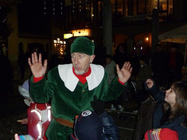 Olaf l'elfo, aiutante di Babbo Natale